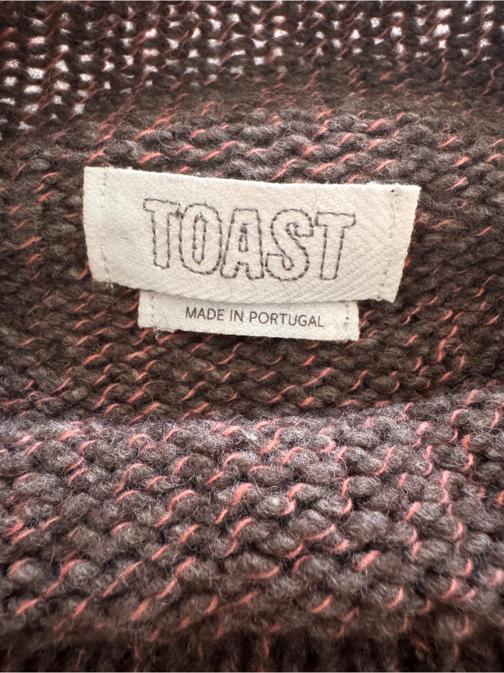 Toast Yak Sweater in Amber Mark - Picture 3 of 6